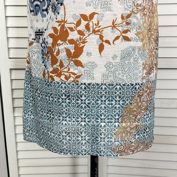 Chico's Zenergy Tee Size 1 (8) Medium  Cap Sleeve NWOT - Picture 9 of 13